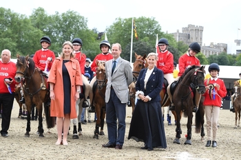 HRS The Earl of Wessex succeeds his father as the next President of Royal Windsor Horse Show